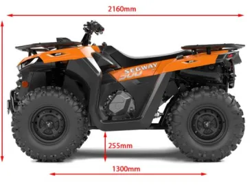 Afmetingen Snarler AT5 S EPS Standaard