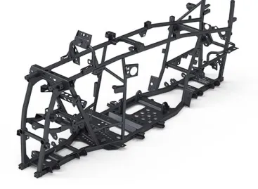 Segway Snarler chassis in chroom-molybdeen staal
