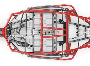 Segway Villain chassis in chroom-molybdeen staal